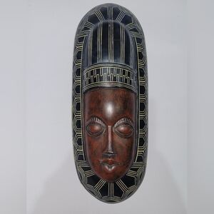2 For $80 Wooden Tribal Mask